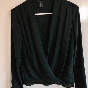 Forever 21 Black Blouse